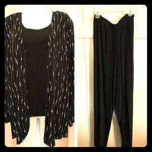En Focus 2/3 piece Top/Jacket and Pants set